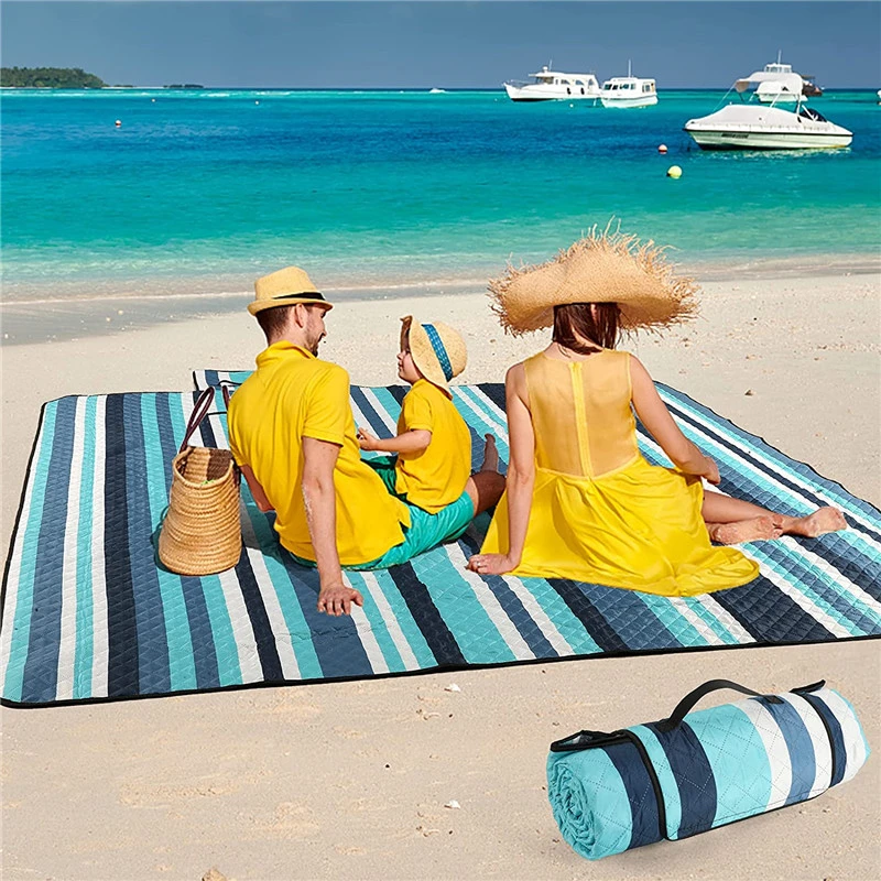 Outdoor Beach Foldable Waterproof Picnic Mat Blanket