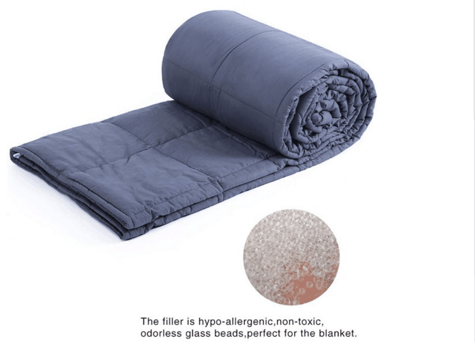 China Factory Price Summer Cooling Bamboo Anxiety Heavy Weighted Blanket